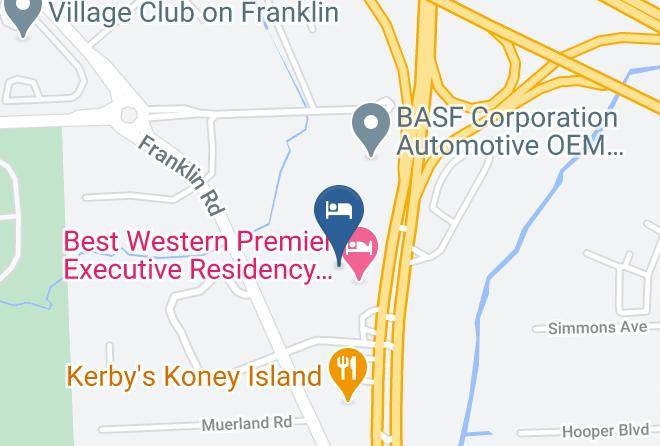 Oakland County - Best Western Premier Detroit Southfield Hotel Maps