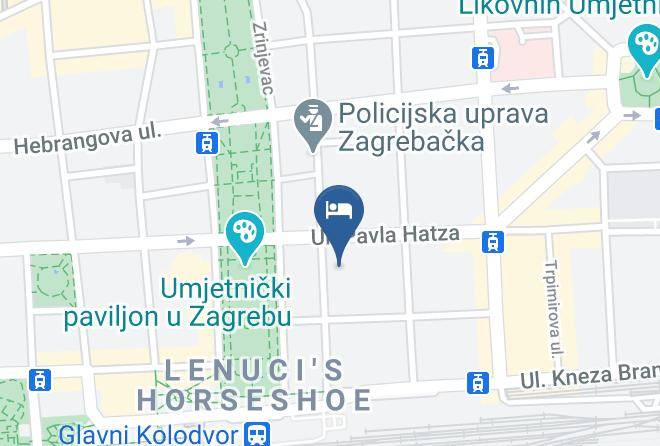 Best Western Premier Hotel Astoria Map