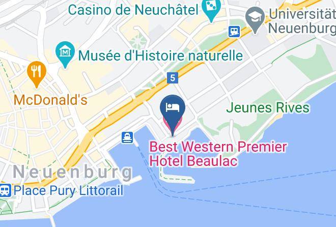 Neuchatel District - Best Western Premier Hotel Beaulac Maps