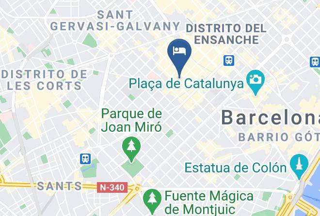 Barcelona - Best Western Premier Hotel Dante Maps