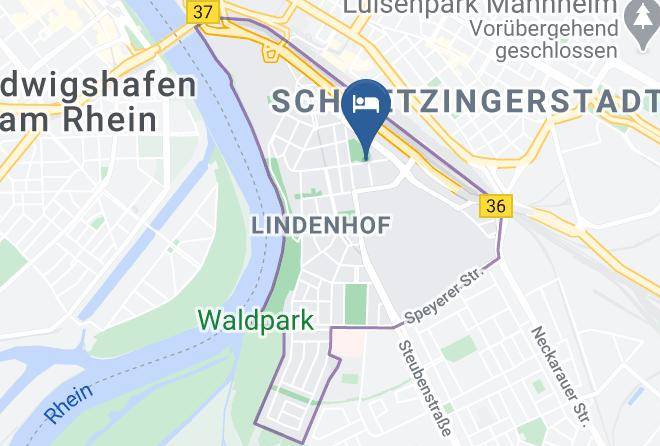 Mannheim - Best Western Plus Hotel Lanzcarre Maps