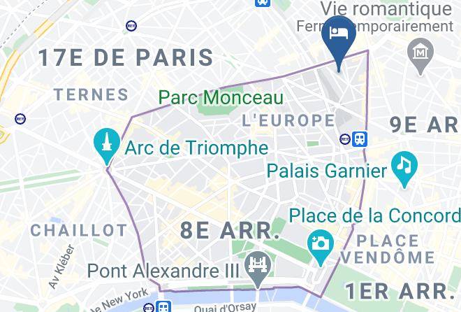 Paris - Best Western Premier Kapital Opera Maps