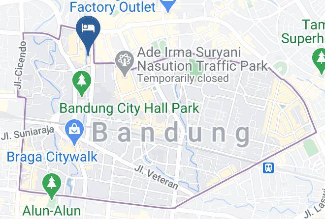 Bandung - Best Western Premier La Grande Maps
