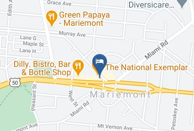 Best Western Premier Mariemont Inn Map