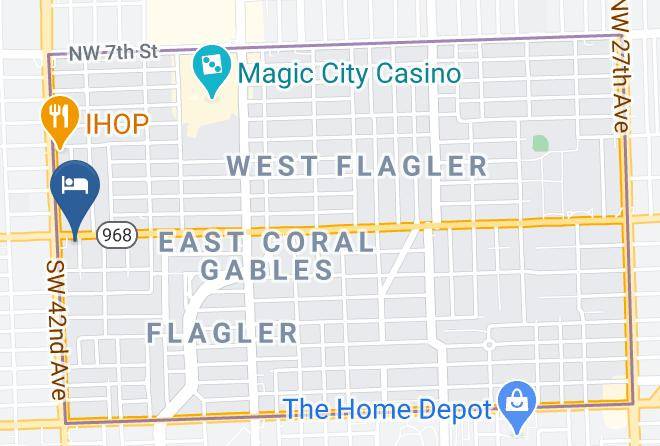 Miami Dade - Best Western Premier Miami Intl Airport Hotel & Suites Coral Gables Maps