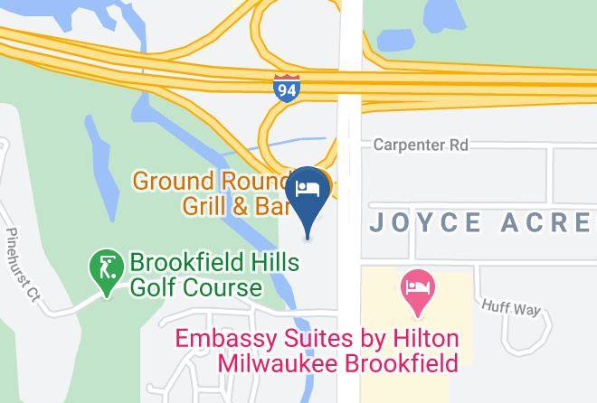 Waukesha - Best Western Premier Milwaukee Brookfield Hotel & Suites Maps