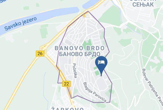 Belgrade City - Best Western Premier Natalija Residence Maps