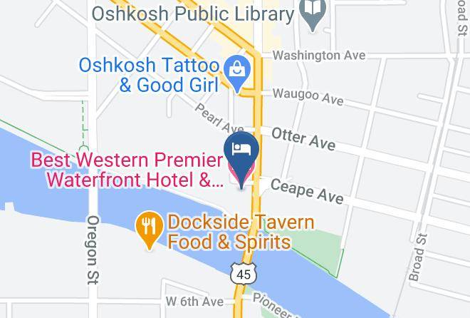 Winnebago - Best Western Premier Waterfront Hotel & Convention Center Maps