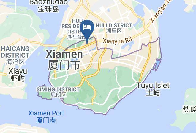 Xiamen - Best Western Premier Xiamen Central Hotel Xiamen Maps