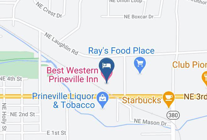Crook - Best Western Prineville Inn Maps