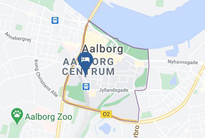 Aalborg - Prinsen Hotel Maps