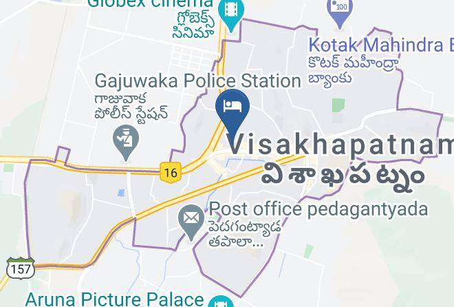 Visakhapatnam - Best Western Ramachandra Hotel Maps