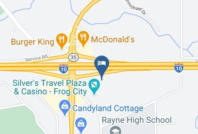 Acadia Par - Best Western Rayne Inn Maps