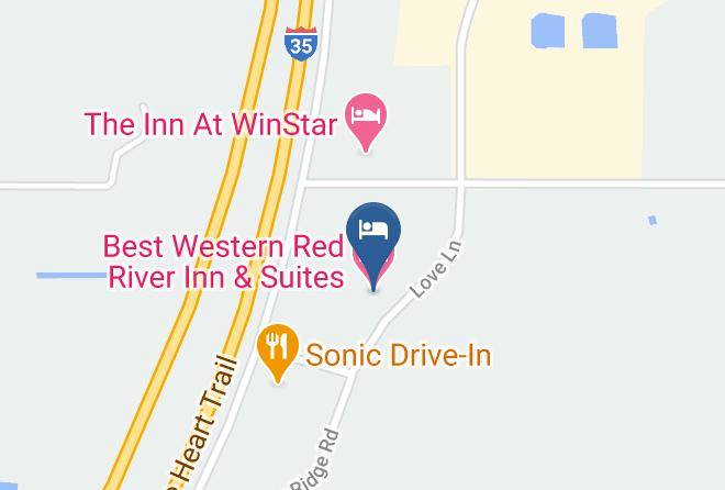 Love - Best Western Red River Inn & Suites Maps