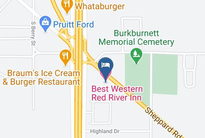 Wichita - Best Western Red River Inn Maps