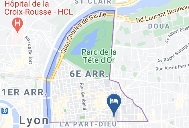 Rhone - Best Western Richelieu Lyon Part Dieu Maps