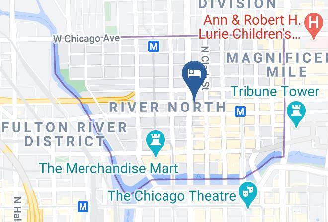 Cook - Best Western River North Hotel Maps