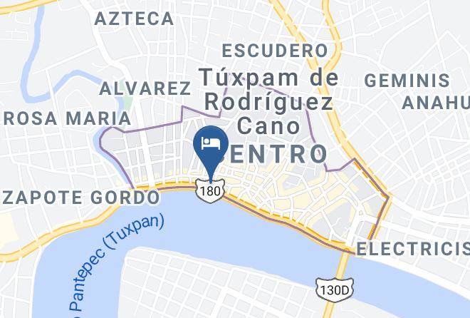 Tuxpan - Best Western Riviera Tuxpan Maps