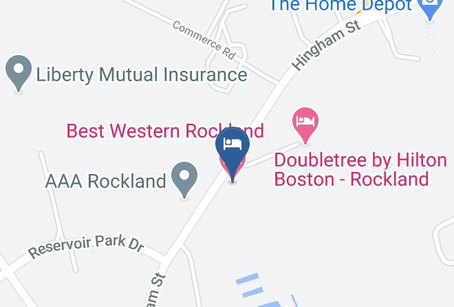 Plymouth - Best Western Rockland Maps