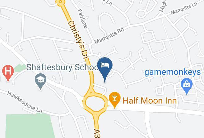 Dorset - Best Western Royal Chase Hotel Maps
