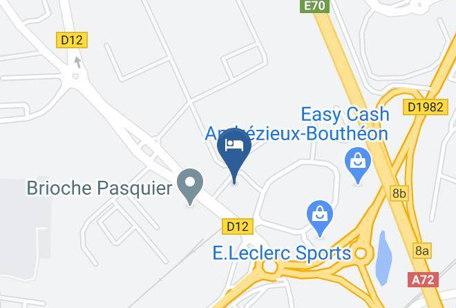 Loire - Best Western Saint Etienne Porte Du Forez Maps