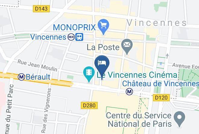Val De Marne - Best Western Saint Louis Maps