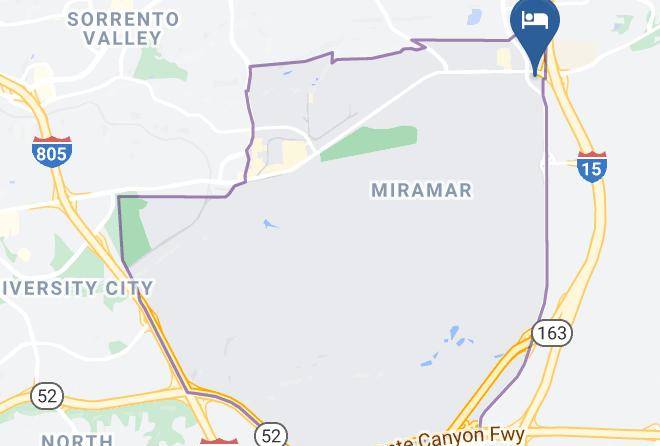 San Diego - Best Western San Diego Miramar Hotel Maps