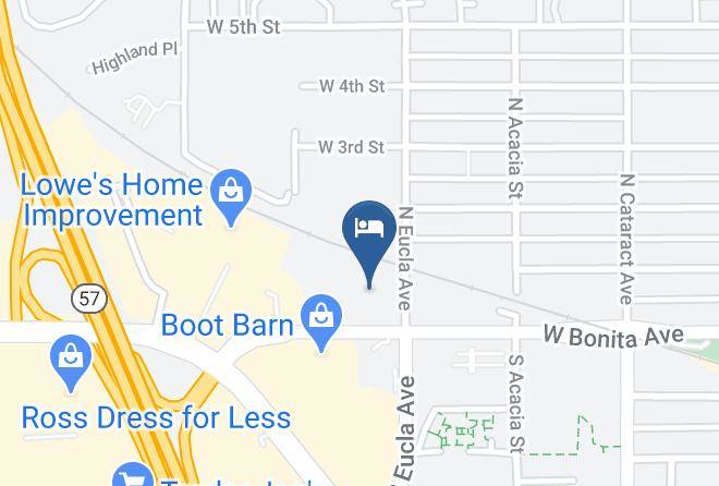 Los Angeles - Best Western San Dimas Hotel & Suites Maps