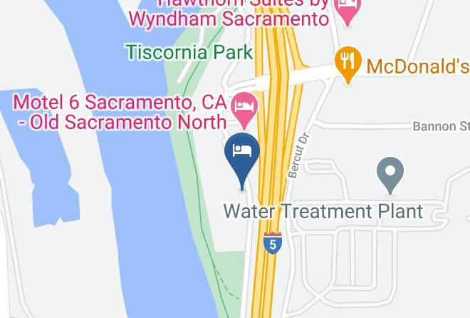 Best Western Sandman Hotel Map