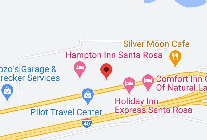 Best Western Santa Rosa Inn Map