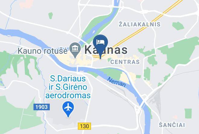 Kaunas - Best Western Santakos Hotel Maps
