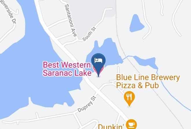 Essex - Best Western Saranac Lake Maps