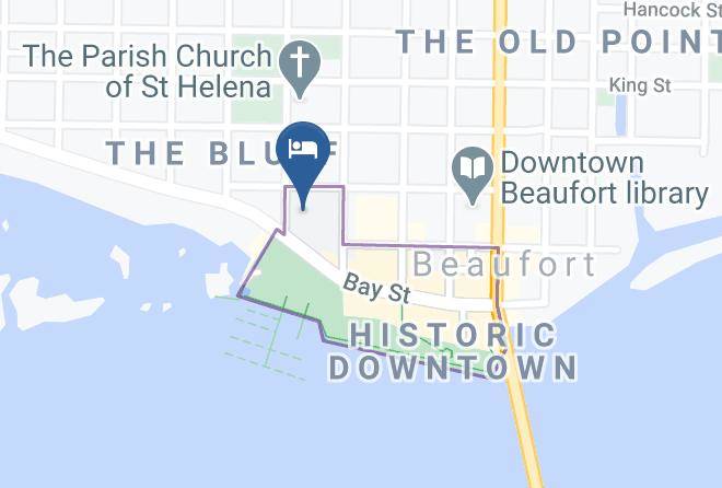 Beaufort - Best Western Sea Island Inn Maps