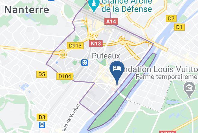 Hauts De Seine - Best Western Seine West Hotel Maps
