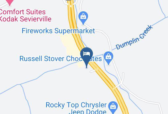 Sevier - Best Western Sevierville Kodak Inn Maps