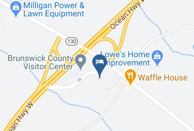 Brunswick - Best Western Shallotte Ocean Isle Beach Hotel Maps