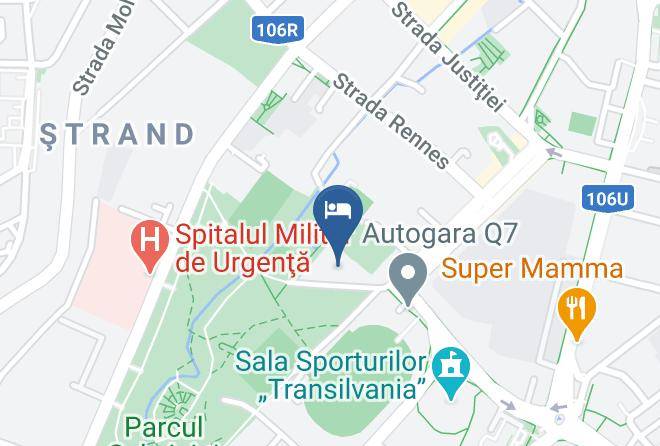 Sibiu - Best Western Silva Maps