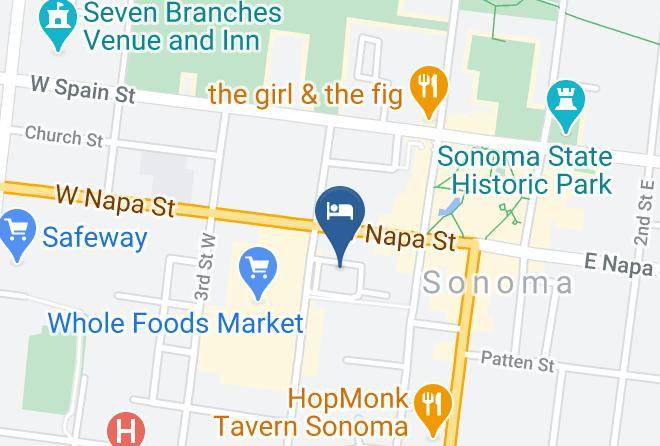 Sonoma - Best Western Sonoma Valley Inn & Krug Event Center Maps