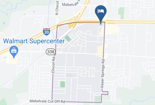 Pulaski - Best Western Southwest Little Rock Maps