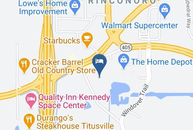 Brevard - Best Western Space Shuttle Inn Maps
