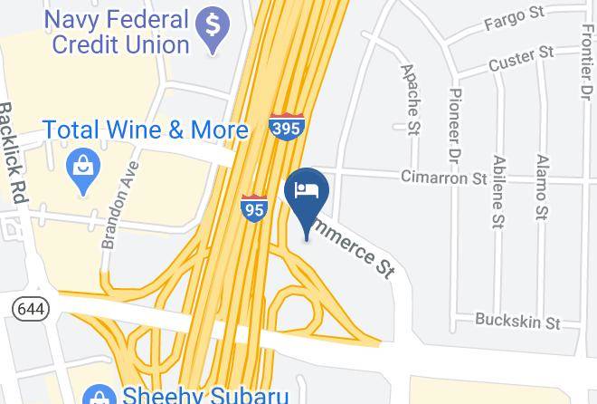 Best Western Springfield Map