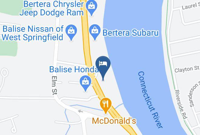 Hampden - Best Western Springfield West Inn Maps