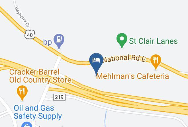 Belmont - Best Western St Clairsville Inn & Suites Maps