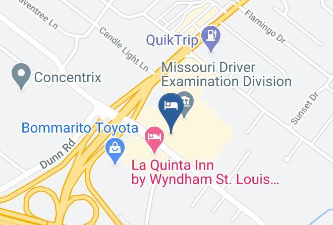 St Louis - Best Western St Louis Airport North Hotel & Suites Maps