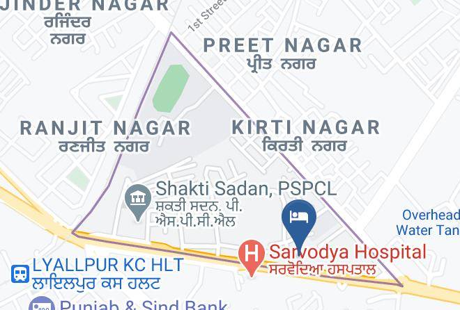 Jalandhar - Best Western Summerlea Maps