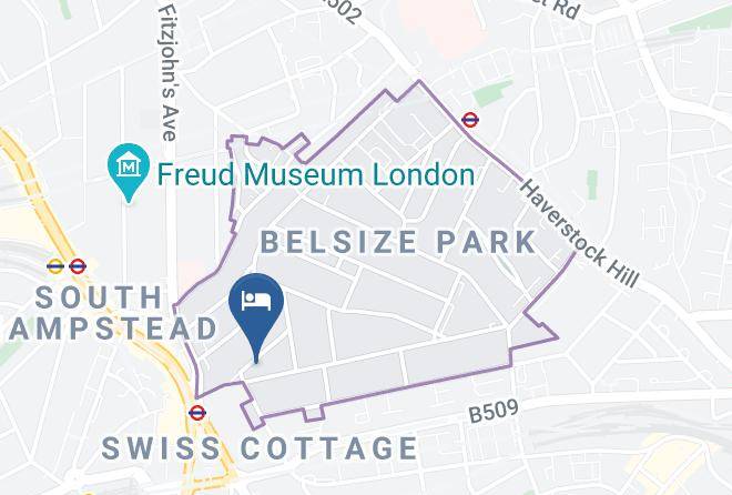 London - Best Western Swiss Cottage Hotel Maps