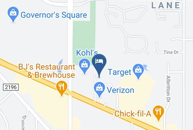 Best Western Tallahassee Downtown Inn & Suites Map