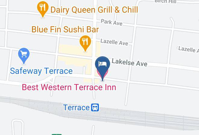 Kitimat Stikine - Best Western Terrace Inn Maps