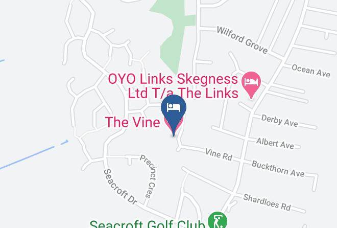 Lincs - The Vine Hotel Maps