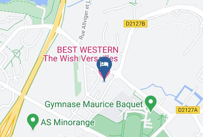 Yvelines - Best Western The Wish Versailles Maps